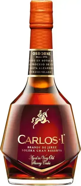 1. Carlos I Brandy de Jerez Solera Gran Reserva 700ml - Carlos I