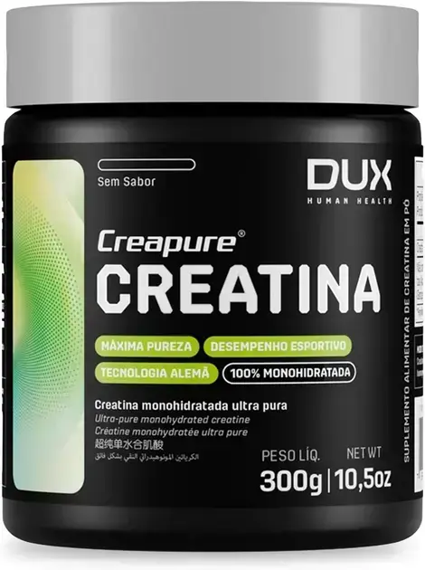 1. Creatina Monohidratada 100% Creapure - DUX HUMAN HEALTH