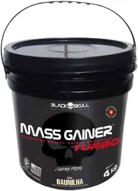 1. Hipercalórico Mass Gainer Turbo 4kg - Black Skull