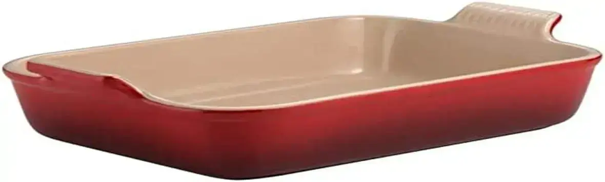1. Travessa Retangular Heritage 32 cm - Le Creuset