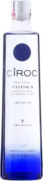 1. Vodka Ciroc Original 750ml - Ciroc