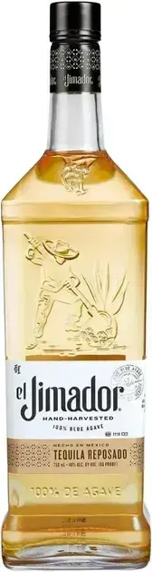 10. Tequila el Jimador Reposado 100% Agave 750ml - el Jimador