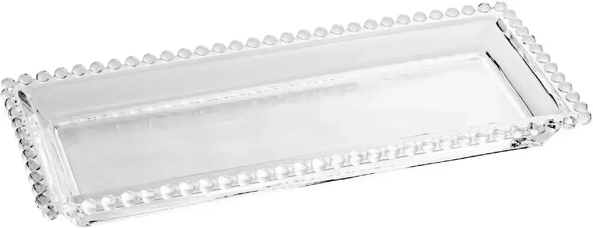 10. Travessa Cristal Pearl 30x13x3cm - Wolff