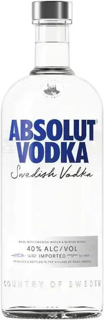 2. Absolut Vodka - 1 Litro