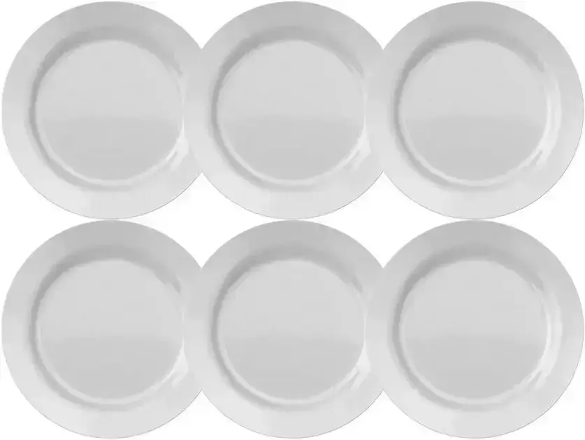 2. Jogo de Pratos Rasos 24cm - Nadir Figueiredo