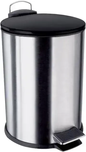 2. Lixeira Inox Escovado 3 Litros - Euro Home