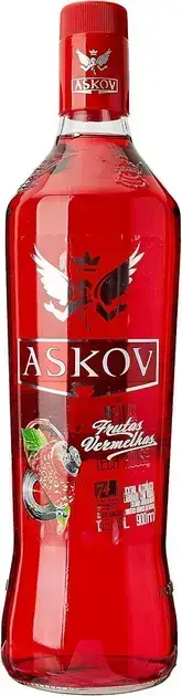 3. Askov Vodka Frutas Vermelhas 900 Ml - Askov