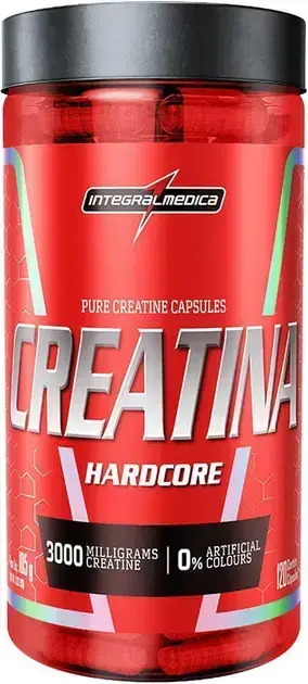 3. Creatina em Cápsulas Hardcore - Integralmedica
