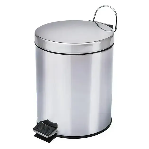 3. Lixeira Inox 5 Litros - FUTURO