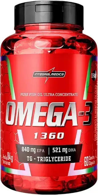3. Ômega 3 Ultraconcentrado 1360mg - Integralmedica