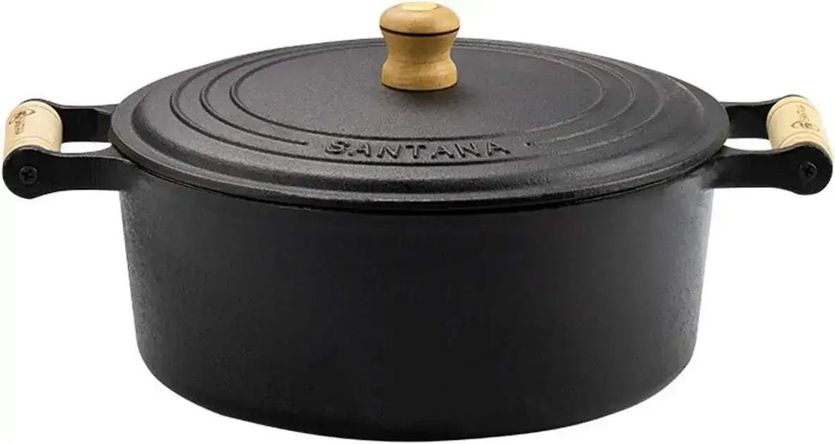 4. Caçarola de Ferro Fundido 1.1L - Fundição Santana