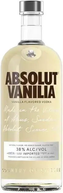 4. Vodka Absolut Vanilia - 750 ml