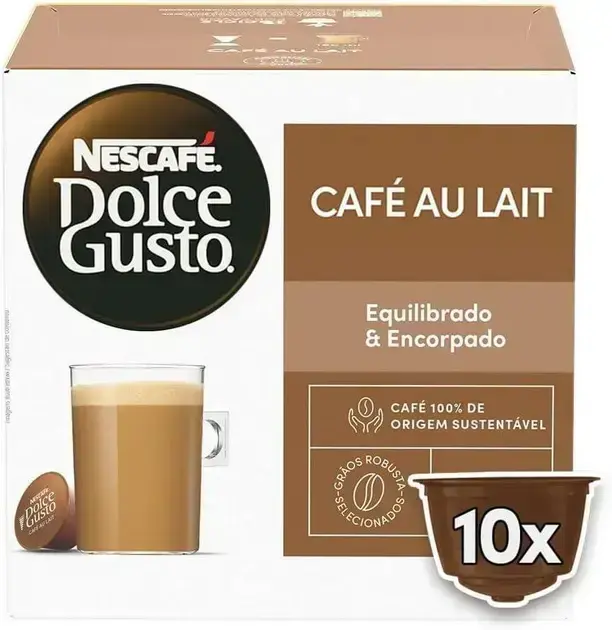 5. Café Au Lait 10 Cápsulas - Dolce Gusto