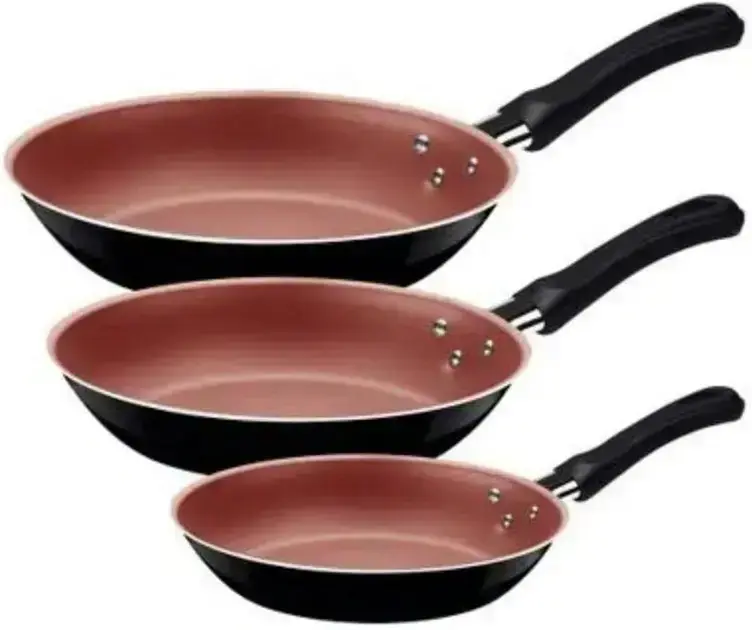 5. Jogo Frigideiras 3PCS Caribe - Tramontina