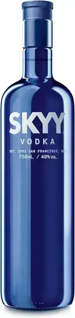 5. Skyy Vodka 980ml - Skyy