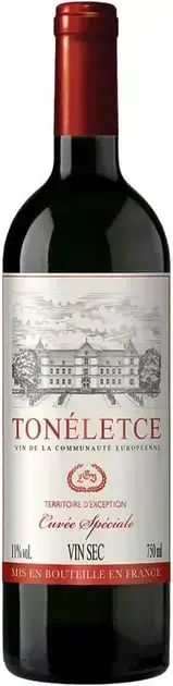 5. Vinho Tinto Francês 750ml - Tonéletce