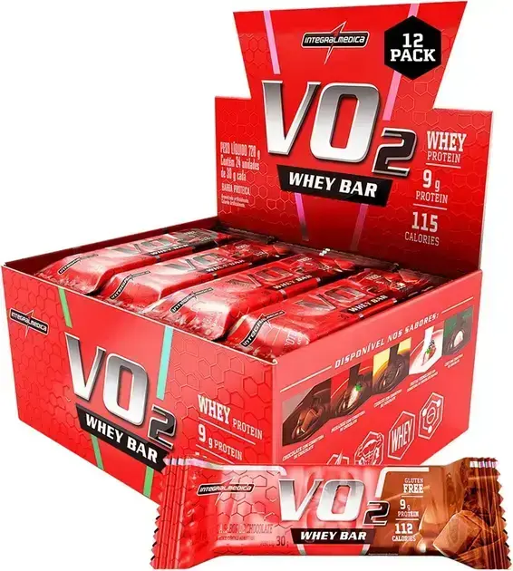 5. Vo2 Protein Bar Chocolate - Integralmédica