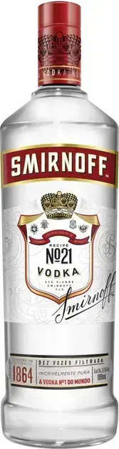 6. Smirnoff Vodka 998ml - Smirnoff