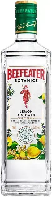 7. Beefeater Botanics Limão & Gengibre 750 ml - Beefeater