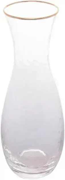 7. Decanter de Cristal com Fio de Ouro Taj 1,5L - Wolff