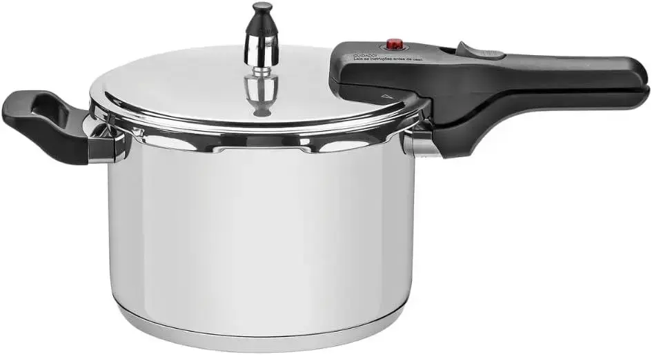 7. Panela de Pressão Inox 4,5L - Tramontina