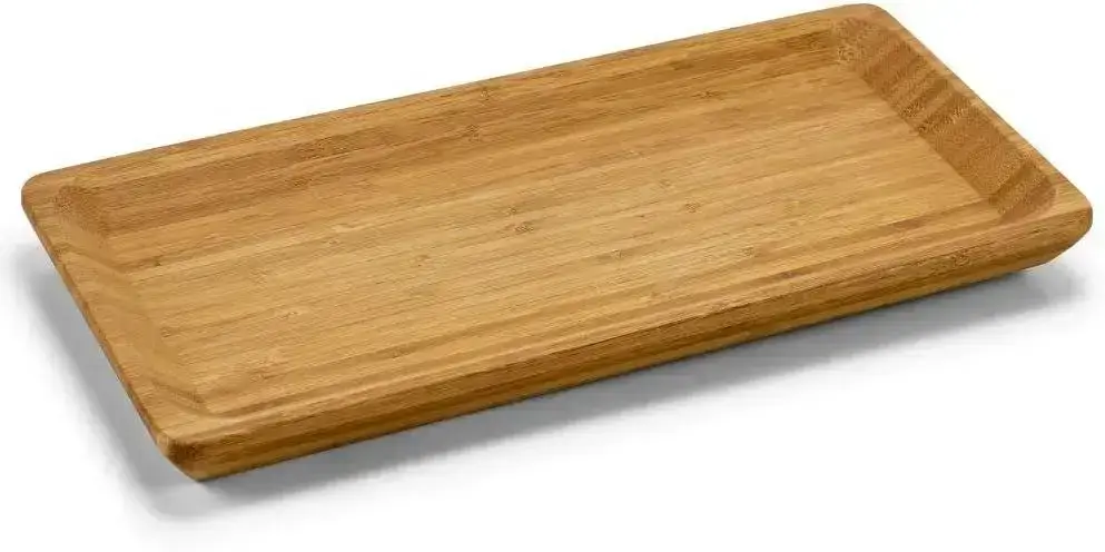 7. Travessa em Bambu Retangular 25x13cm - TopGet