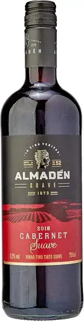 7. Vinho Cabernet Sauvignon Tinto Suave 750ml - Almaden