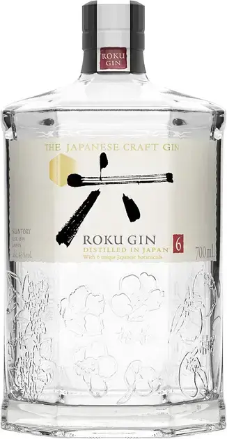 8. Gin Japonês Roku 700Ml - Roku