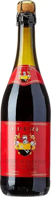 9. Vinho Italiano Lambrusco Tinto 750Ml - I Puri