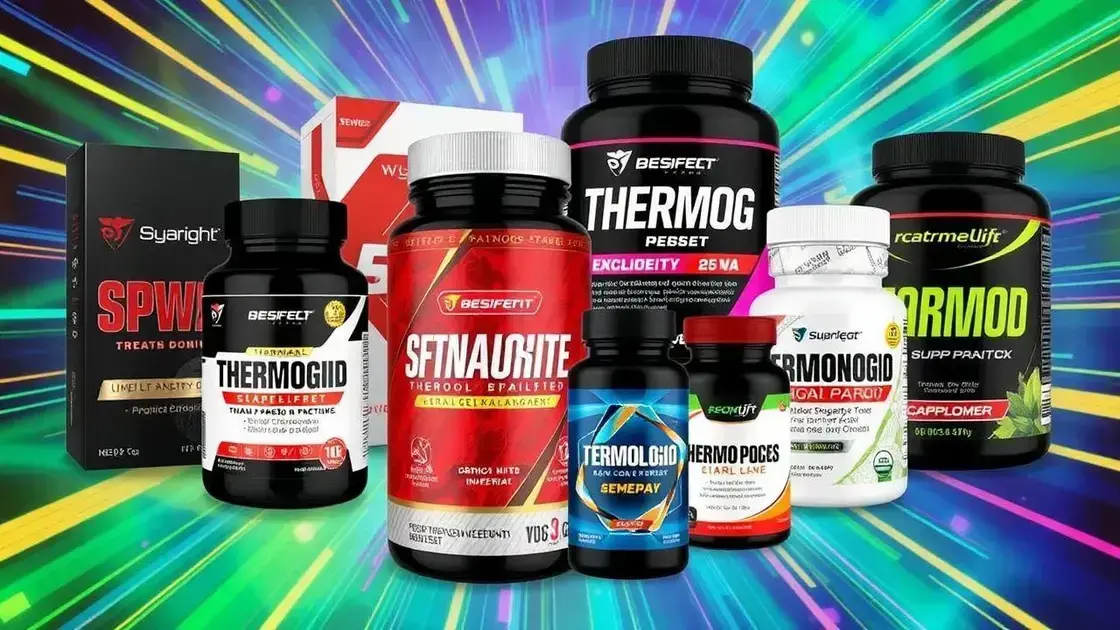 Melhores Termogênicos de 2025: Os 7 Melhores para Acelerar Seu Metabolismo